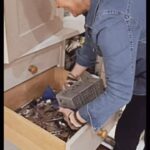 Sarah Beeny Instagram - Graham says the way I empty the dishwasher makes me almost untenable to live with - he’s caught it on camera just incase it’s ever needed in a divorce court 🤣🤣. I don’t see the problem - saves loads of time. In general, he does it, which is perhaps a very good thing! It can’t only be me who empties the cutlery like this?? #dishwasher #divorce