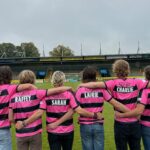 Sarah Beeny Instagram - Whilst the totally amazing team @yeovil_hospital_nhs have been perfect I am gutted to admit I’m not going to be well enough to be at the @ytfcofficial #painttheparkpink match today - and will be missing @the_entitled_sons playing #thesedays at half time - I’ll be singing along from my v comfy electric bed here and cheering on @ytfcglovers - hope all the rest of the money is raised today for the new breast cancer unit here (can see the building site from my window!) will add a little shot! Have a fab pink day!! @yeovilhospitalcharity