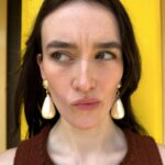 Sarah Pidgeon Instagram - “I think that’s probably why I’m an actor. I love feeling that. I love feeling things. I want to go to movies and I want to cry and I want to laugh and I want to be biting my nails—likewise with theater. Doing the play makes me feel all those things.”⁠ ⁠ Making her Broadway debut, #SarahPidgeon’s celebrated performance in #Stereophonic as the lead singer of a tempestuous seventies rock band has earned one of the show’s record thirteen #TonyAwards nominations.⁠ ⁠ Read the full story at the link in bio.⁠ ⁠ By @mackenzie.hamilton⁠ Photography by @luckango⁠ Styling by@rikawatanabestylist⁠ Hair by @ububee8⁠ Makeup by @nana7se⁠ ⁠ Creative direction: @graphicservicesnyc⁠ Fashion director: @levymelissa⁠ Assistant editor: @michaelmtthws
