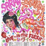 Sarah Sherman Instagram - i’m going on TOUR this summer !!! see ya there ??? 👀🫀🩷 come see what my amazing ass looks like in person 🩷 🩷 most dates with the weirdo goat @jackbensinger 🩷 swipe to see the crazy amazing detail in this crazy amazing poster by the crazy amazing @briannanus 🩷 JUNE 8: BENTONVILLE, AR JUNE 29: RICHMOND, VA JULY 9: NASHVILLE, TN JULY 10: OKLAHOMA CITY, OK JULY 11: ST LOUIS, MO JULY 18-20: RALEIGH, NC JULY 26: NEW ORLEANS, LA JULY 27: KANSAS CITY, MO JULY 28: DENVER, CO JULY 29-31: PORTLAND, OR AUGUST 2: BALTIMORE, MD AUGUST 3: NEW YORK, NY AUGUST 4: ROYAL OAK, MI AUGUST 8-10: LOUISVILLE, KY AUGUST 15-17: PHILLY, PA AUGUST 21: ASHEVILLE, NC AUGUST 22-24: WILMINGTON, NC …plus more dates TBA!…if you behave!!! all ticket links in bio !!! 🩷🫀 SEE YA OUT THERE !!! 🫀🩷