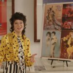 Sarah Sherman Instagram – you can watch my full interview with @mubiusa at @posteritati on the @mubi youtube channel to see me pop tf off about BAD TASTE, POLYESTER, PRINCE, BRITISH REPRESSION and BUGS mf BUNNY ✌️💜 thanks to @posteritati for letting me keep the BAD TASTE poster 😛💜 O( > 4 EVER 🎸 Long Live the New Flesh! 🖖