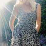 Sarah Wright Instagram - The weekend drenched in sunshine grounded in gratitude and wearing the magical @christydawn Adele dress in daisy black #christydawnsteward use code 15SARAH for a discount. ✨✨