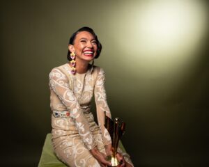Sarain Fox Instagram - QUEER JOY MATTERS! 

I’m all smiles today. 

Che-Miigwetch to @thecdnacademy for the recognition as this year’s best host or interviewer in a news or information program! Wow! 

To @janellewookey and @wookeyfilms I am so grateful that you entrusted me with this work. 

To @citynewsto thank you for continuing to lift up important stories that reach into the hearts and minds of our nation. Miigwetch for #veracity.

To my team; @miss_shannonstephanie, you held down the fort while I filmed and tried to manage director / host life while 4 months pregnant and parenting a toddler! Love you always.

My partner @nimkii_ who drove back and forth to Sarnia on the daily to be with our baby girl. I couldn’t continue to do what I love without your unwavering support. G’Zaagin.

To the team, every single person who helped to make this come to life. Miigwetch.

And most importantly, to the storytellers who stood up and raised their voice for justice and truth. Miigwetch for your trust in me. 

Your voice has changed the world… every time an indigiqueer youth finds this content, a world is changed. Miigwetch for your bravery and brilliance. 

Miigwetch Miigwetch Miigwetch Miigwetch 

And to my own family, who has always allowed to exist and resist just as I am, this is for you too. For your fierce love, kindness and protection. Always. 

Hair @kirstenklontz Makeup @viktorpeters of @p1magency 

Photographs by @georgepimentel1 

Dress is @saundersstudio from @vsp.consignment 

Earrings @smallfeatherempire 

Moccasin @buffalosage 

Belt is Erin Plumely Gibbs 

🏳️‍🌈 🏳️‍🌈🏳️‍🌈🏳️‍🌈🏳️‍🌈🏳️‍🌈🏳️‍🌈🏳️‍🌈🏳️‍🌈🏳️‍🌈🏳️‍🌈🏳️‍🌈🏳️‍🌈🏳️‍🌈🏳️‍🌈🏳️‍🌈🏳️‍🌈🏳️‍⚧️🏳️‍⚧️🏳️‍⚧️🏳️‍⚧️🏳️‍⚧️🏳️‍⚧️🏳️‍⚧️🏳️‍⚧️🏳️‍⚧️🏳️‍⚧️🏳️‍⚧️🏳️‍⚧️🏳️‍⚧️🏳️‍⚧️🏳️‍⚧️🏳️‍⚧️🏳️‍⚧️✨✨✨✨✨✨✨✨✨✨✨✨✨✨✨✨