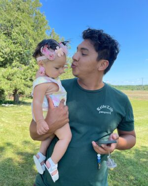 Sarain Fox Instagram - G’ZAAGIN DADDY! 

We love you to the moon and back.

My heart heals every day that we walk this journey together. Our babies have the best dad. I love watching you work hard at your relationship with them. Creating a strong foundation to grow from. 

Miigwetch for bringing the language and the drum into our everyday lives. I am forever grateful.

Happy Father’s Day babe! 

Love you! 

-Maamaatesiinh, ANimkiibanasie and Me!