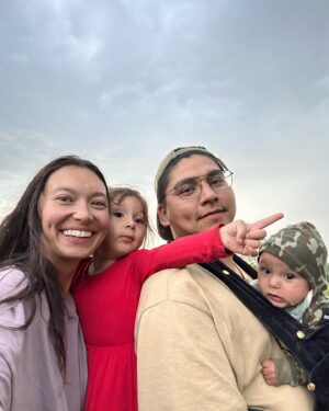 Sarain Fox Instagram - G’ZAAGIN DADDY! 

We love you to the moon and back.

My heart heals every day that we walk this journey together. Our babies have the best dad. I love watching you work hard at your relationship with them. Creating a strong foundation to grow from. 

Miigwetch for bringing the language and the drum into our everyday lives. I am forever grateful.

Happy Father’s Day babe! 

Love you! 

-Maamaatesiinh, ANimkiibanasie and Me!