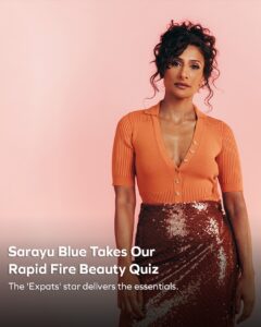 Actress Sarayu Blue HD Instagram Photos and Wallpapers May 2024