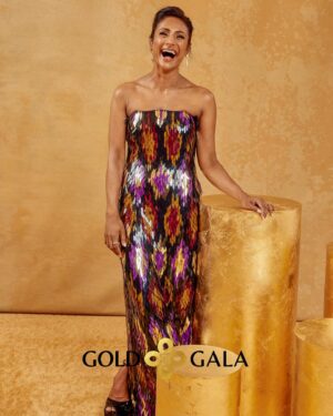 Sarayu Blue Instagram - Last ones. Promise. But a final bow to this dress/ work of art. 

Thank you @theloungebooth- when I see you, I know the photos will be lit, and so will we. 🔥🔥🔥

Thank you @goldhouseco for throwing a helluva party celebrating the vast global impact of the API community. Each year, it feels like our community, and the party, becomes more and more iconic. 

Speaking of iconic, meeting the legendary @yuh_jung_youn was a memory I’ll forever cherish. Thank you @thealiciahannah for capturing this moment. 😭🫶🏾✨

Styling: @jasonrembert 
Assisted by: @ww.ilt 
Hair: @e_mendez 
Makeup: @theginagmakeup 
Dress: @naeemkhannyc
