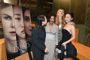 Sarayu Blue Instagram - Such a wonderful evening on Tuesday night, at @sagaftrafound with our fantastic moderator @thatjacqueline. Thank you @thatjacqueline for your astute and thoughtful questions, and thank you so much to all who came out!! 

#Expats #FYC 

📷: @araya_photo @gettyentertainment