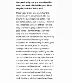 Sarayu Blue Instagram - I could have talked to #JessicaWang from @entertainmentweekly for hours! Her insights into Hilary and #Expats was revelatory even for me! 

Thank you Jessica for this thoughtful and profound conversation about the relationship between Hilary & her mother, how we can so often abandon ourselves, Hilary’s transformation, and the immense gift of being able to tap into my feelings in a safe and supportive environment.

Link to full article in bio. 

#Expats #FYC