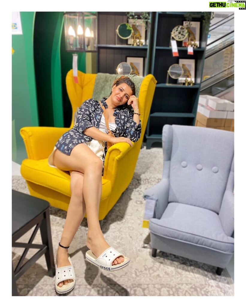 Sarika Dhillon Instagram - Yahi kiya Maine #IKEA me😣 Waha pahuchne me hi thakk gye 😂