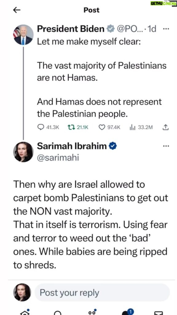 Sarimah Ibrahim Instagram - This was in Oct 2023: Please explain yourself. Coherently. I’m sorry but the contradictions are just getting ridiculous. There is no justification for genocide. I would love to interview you. #kalauberanijom #itwouldbeinteresting #freepalestine #gazaunderattack #savegaza #atleastsavethechildren