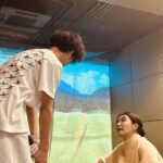 Sarina Suzuki Instagram - 親子でゴルフ練習⛳️ もっとハマって欲しくてとにかく褒める😊 わたしはいつも褒める、とにかく褒める、心から褒める。 ダメなとこ言いたくなってもお口にチャック（←結構むずい） でとにかくいいところ見つけて褒める。 褒めて自尊心を高めてあげるのは教育であり愛だと思ってる派です。私の方針ね😊 わたしもダメところ指摘されるより 褒めてもらった方がやる気出るし嬉しいもんな。