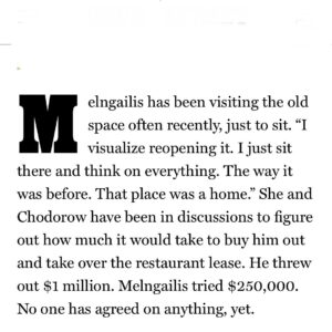 Sarma Melngailis Instagram - Much more to say about this story (link in bio), from which a lot was left out. Facts and truth matter. 

I moved back to NY to re-open, trusted someone who demanded my trust, it’s gone sideways. The story says that I now “don’t seem so sure about the project either” … not true. I’m wildly, fiercely sure. I also know how many ppl want it back too, and what it means—how important it is—on many levels. Chodorow said I could buy him out of the lease “but it’s going to be expensive” then gave me a proposal (not in this story) so crazy as to deter any other investor. Why not just be fair and reasonable? Why not get paid, and let me do this? 

My post here on August 13th… the comments say so much. @purefoodandwine is supposed to come back. @oneluckyduck too. I *know* this. 

My saying these two don’t give a shit about clean food may be wrong… who knows. It doesn’t matter. I am not going away. I might feel weakened and run down by all this, but I’ve proven my strength to keep going before. 

Bringing @purefoodandwine back in the same space, with all its good vibes, is profoundly meaningful, and also would mean that the monster I call Mr Fox did not win. He didn’t succeed in destroying something beloved, or me. 

I have loads more to say. And I have “receipts” … meaning I can back it all up. 

Please. Let. Me.  Do. This. 

***
Pic in which @oneluckyrescuedog looks like a champion by @jeffbrownjeffbrown. Song by @cityofthesun @cityofthejohn because I love them. I included comment by @allensalkin because he knew I’d be frustrated by the story one way or another, a story I thought was going to be quick and out in September. All I can do is trust that timing is up to greater forces. 

If I can get to it, will write a much more detailed response on my website or Patreon, complete with receipts. F*ck it. Facts matter. 

To those who’ve helped me along the way… endless gratitude. Still, I could use some big guns (metaphorically). 

Please read the full story, link in my bio. 

I love you *all*. 
💓✨🙏🏻🦆🌱🐾

[takes deep breath, looks at Leon, hits OK button] 

LOVE > fear