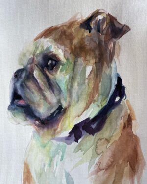 Sasha Spielberg Instagram - Yes I STILL love painting your pets. Www.bysashy.com