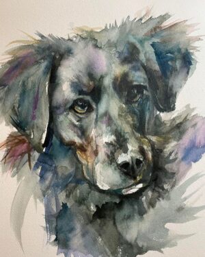 Sasha Spielberg Instagram - Yes I STILL love painting your pets. Www.bysashy.com