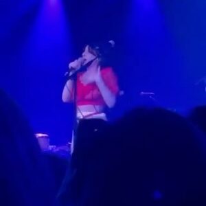 Sasha Spielberg Instagram - The video clip is in fact embarrassing because when everyone started cheering I thought it was because they knew the chorus… didn’t see Alana there. All this to say: the video is the epitome of us