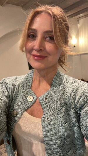 Sasha Alexander Instagram - All I really wanted for my birthday was hugs…and Ninni’s apple tart, some dancing & pickleball. Thank you for the birthday wishes. So grateful. 🫶🙏💕