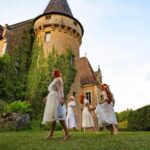Sasha Alsberg Instagram - the people 💕 Part 1 of our heavenly trip to Château de Saint-Germain-des-Prés (@manorandmaker) 🏰❤️🇫🇷 📷 Photography by @cre8vman #France #dordogne #manorandmaker #creativeretreat #visitfrance #chateaulife #summerholiday #cottagecore