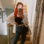Sasha Alsberg Instagram - Weekly photo dump! ❤️ Furry friends, human friends, gala’s, OOTD’s and yummy foods ✨ how was your week? #photodump #aussiesofinstagram #imissmydogs #foodporn #ootd #thehappynow #lifeisgood #redhead
