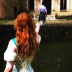 Sasha Alsberg Instagram - We cosplayed Klara & Callum in preparation for Fracturing Fate (the sequel to Breaking Time) at the wonderful @manorandmaker in France this week! ✨ ☁️ dreams do come true (thanks to @manorandmaker) ☁️ Fracturing Fate comes out August 15th and I cannot WAIT for you all to see where their journey continues (or ends 🫢) 💕 @manorandmaker have retreats just like this one for all to enjoy! Check out their website for more information! 👗 by the amazing Sara from @manorandmaker 🏴󠁧󠁢󠁳󠁣󠁴󠁿 kilt (borrowed) from @cre8vman 🕺 @gordonjuice 📷 by @cre8vman 📖 by me 😊 👩🏻‍🦰 by @halohairextensions #France #dordogne #manorandmaker #creativeretreat #visitfrance #chateaulife #summerholiday #cottagecore #projectred #fracturingfate #breakingtime #scotland #meninkilts #romancenovel #yafantasy