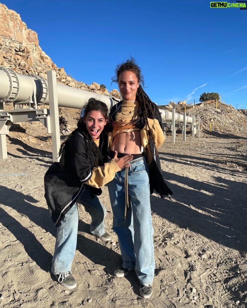 Sasha Lane Instagram - “this yo baby @tessa__anderson “🤣 we come a long way from murder to pipelines . 2019 vs 2021