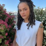 Sasha Lane Instagram – thank you for the invite – the designs- the good times. Loved it all  @gabrielahearst @chloe 🤍