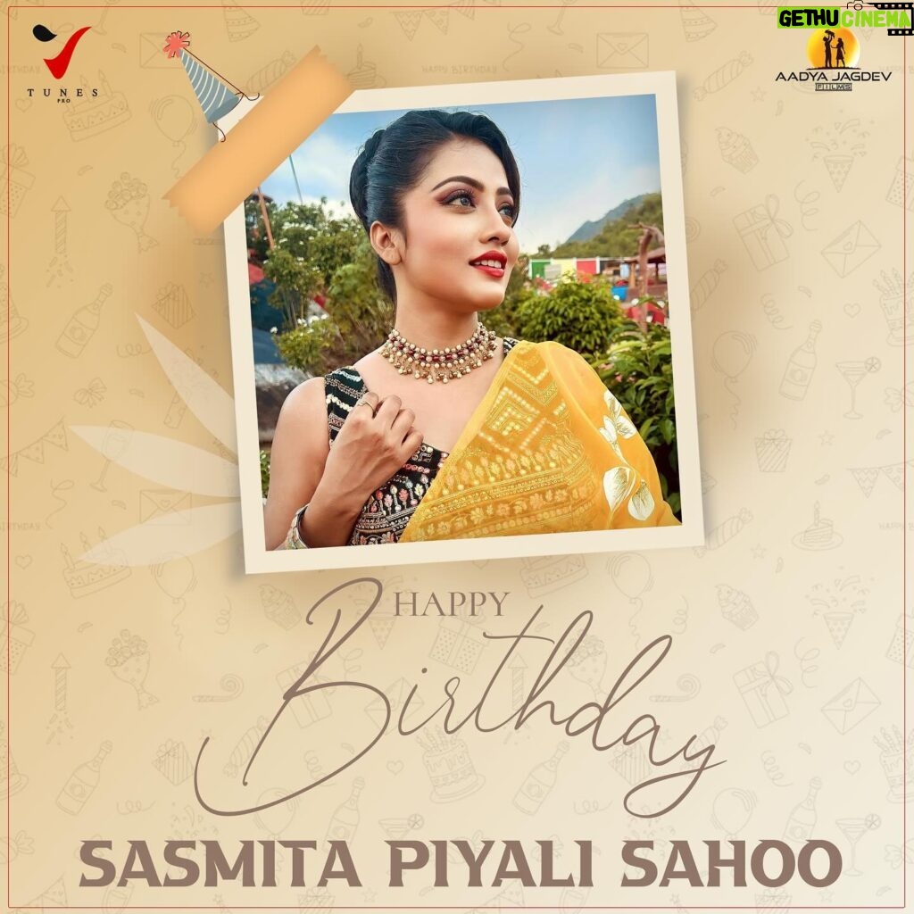 Sasmita Piyali Sahoo Instagram - #VTunesPro & #AadyaJagdevFilms Wishes #SasmitaPiyaliSahoo Very Happy Birthday !! @sasmitapiyalisahoo11