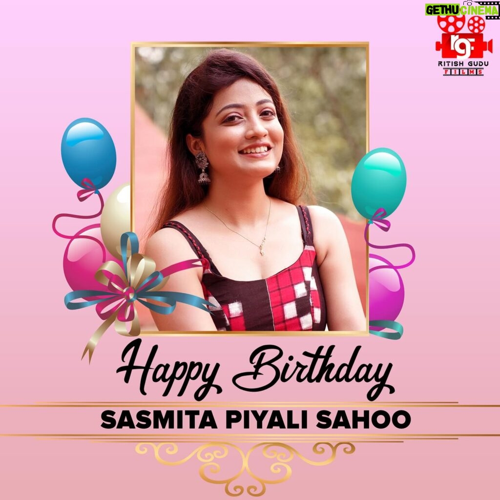 Sasmita Piyali Sahoo Instagram - #RitishGuduFilms Wishes #SasmitaPiyaliSahoo Very Happy Birthday !! @sasmitapiyalisahoo11