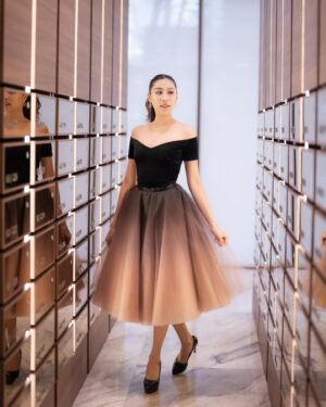 Satida Pinsinchai Instagram - Wrapped in luxury, dressed by Poem, stepping into fantasy✨💖thankyou so much  @poem_official @poemcouture @sean_poem 
Makeup @yiim_makeup 
Hair @ninlagar 
📸 @ixnore 
#mcaimsatida