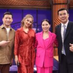 Saule Yusupova Instagram - Сходила на съемки в шоу TYНГI СТУДИЯ к великолепному @nurlankoyanbayev 😍 Рахмет огромный за приглашение! Было очень круто! Я в восторге❤️Обязательно посмотрите, доступно на ютуб❤️