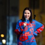 Saule Yusupova Instagram - Сегодня в 23:00 на @tnt_online @femalestandup
