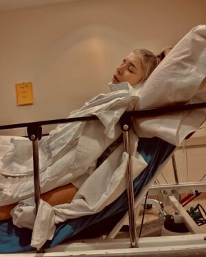 Savannah Kristich Instagram - july 19, exactly two months ago today, i tore both my ACL and medial meniscus. i had done a back aerial and once i landed on my right leg, my knee had completely inverted on heavy impact. once it happened i fell to the floor and just laid there. i didnt cry or yell, but i laid on the ground breathing extremely hard. when people ran over to see what was wrong, they helped me sit up and calm down. at first, i really thought that i was going to be okay and at worst it would just be a sprain. the following weeks after, i made sure to rest and elevate in hope that it was going to get better. however, things weren’t looking too good.my swelling was not going down, i couldn’t straighten my leg, and i was in constant pain. the first visit with the doctor informed me that there was a possibility that my acl had torn, but to take that info with a grain of salt. the doctor had told me that i needed an mri to get a clear answer as to what was wrong. as i waited for the results, i felt like my knee was getting better. i was able to put pressure on it, and i had really thought that nothing severe was wrong with it. but when my mom had told me the news of tearing not only my acl, but also my meniscus i immediately broke down. in that moment it felt as though my world had crashed. dance is the love of my life, and it is the one thing that makes me feel something. all of my dreams of going away to college for dance, performing, and moving forward in my career felt like they were thrown out the window. i couldn’t imagine the thought of going through surgery, completely retraining my leg to function, and not being able to dance for 9 months.as i waited for surgery, i worked on pre-op training all on my own to be able to bend my knee 120 degrees again as well as straightening it. over the course of time, i was walking again and gained back most of my flexion in my leg, but it was incredibly painful. today i had my surgery, and i was scared to death.but i woke of from the operation and was told that my surgery went extremely well. now i am on the road to recovery and trying to keep a positive outlook. God is good and things will get better❤️‍🩹