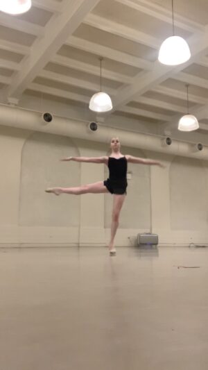 Savannah Kristich Instagram - Warming up in my @nikolayworld Model 4 Opus, and Little Ella leo.  Always a go to pick for me!
.
.
.
.
#nikolayinfluencer #nikolayretailer #nikolayworld #nikolaypointeshoes  #nikolaygrishko #nikolayballet #nikolay3007pro #thedanceshoppelv #rockkid  #therockcompanyofficial
