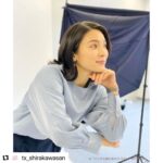 Sayaka Akimoto Instagram - メインビジュアルが公開されましたー☺️ 爽やかなブルーが好感が持てる素敵なビジュアル。 白川さん公式インスタも開設されてたー！ 色々なオフショットやお知らせなど沢山アップされそう✏️ 皆様、こちらもどうぞチェックして下さいね☺️