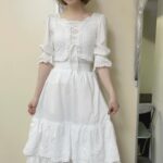 Sayaka Kanda Instagram - お衣装、お靴まで可愛かったのにタテが入りきらない…笑 麻奈ちゃんぽい白コットンでした。 #idolypride #長瀬麻奈