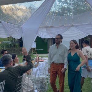 Sazzy Falak Instagram - On the 24th of February 2024, 

Hubby @nash_idrus and I made our way to @tiarasaescapes to celebrate @elynaeffendi & @mas_memeds’ 20th wedding anniversary and what a gorgeous occasion it was! 

Organised by the amazing party planner @jeslinahashim, everything was planned to the tee!

20 years of marriage is no feat! Congratulations to the amazing couple who showed us that strength and patience really do pay off. 

We love you both so much!