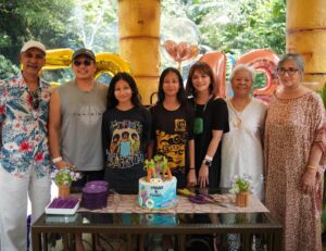 Sazzy Falak Instagram - On the 28th of April, we celebrated my husband’s @nash_idrus and twin daughters’ @imaanlilytiararose birthday at one of favourite places in Malaysia… Sunway Lagoon Theme Park!
.
The day started as early as 11am with our guests arriving at the Surf Pool Entrance and then were ferried (more like buggy-ed) to the Splash Park where the party and food were set up beautifully. 

@sunwaylagoonmalaysia even organised a scavenger hunts for the kids which got them to explore the whole theme park. Everyone got prizes filled with Sunway Lagoon merchandises too!

After a whole lot of eating and the scavenger hunt, the kids then had the time of their lives going on probably every ride there, dry park and wet park all. Bukan budak2 je yg excited, the adults pun gila2 nail rides hokayyy!

My favourite one… the Vuvuzela!! Hahahaha!

It definitely was one of the best decisions I’ve ever made, to throw the girls 13th birthday party at Sunway Lagoon. We all had a blast!!!