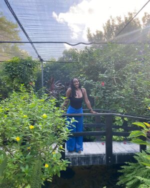 Scarlette Douglas Instagram - Wishing I was back at @butterflyfarmaruba, meditating, taking in the sounds and sights and being still 🦋🦋🦋