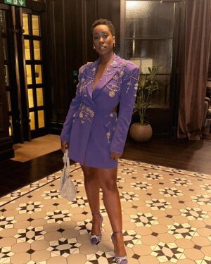 Scarlette Douglas Instagram - My favourite dress 💜

LFW