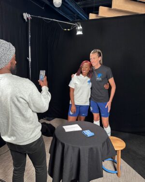 Scarlette Douglas Instagram - Looking forward to hanging out with my campmate @jillscottjs8 at today’s @socceraid for @unicef_uk 🙌🏾 who you cheering for? England or Rest of the World?

#socceraid #socceraid2024 #socceraid24 #throwback