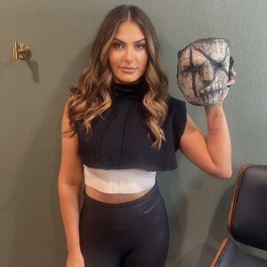 Scout Taylor-Compton Instagram - I’m gunna get you Mister HORRORWOOD @spencerink ! 😏☠️

@iceninekills