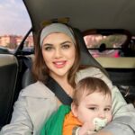 Seda Tosun Instagram - Maşallah uykucu kızıma 🧿🥰🩷🎀💕👶🍼