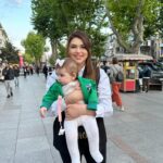 Seda Tosun Instagram – Anne- kız günümüz 💕🎀👶🍼🧿 maşallah 🧿🧿🧿