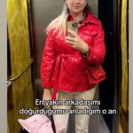 Seda Tosun Instagram – Kırmızı İpekyol ceket @yazelgroup