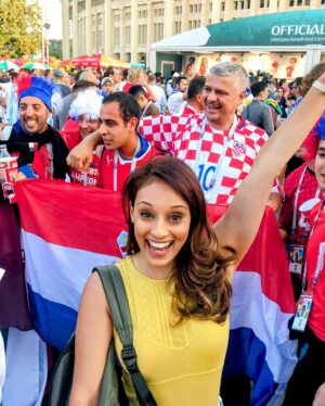 Seema Jaswal Instagram - AD Keeping my favourite football memories alive with photo unblur* and Pixel.

From Sydney to Sunderland…@lionesses we go again! Really looking forward to hosting their first match back on home soil after reaching the final of the Women’s World Cup 33 days ago.

The Summer of 2023 was one to remember and watching the final with my baby girl was so special. They have made every girl believe that this game also belongs to them and that football is theirs to enjoy on and off the pitch! 
Thank you @lionesses for paving the way for the next generation. 

As a broadcaster I feel very lucky to witness so many great sporting moments. This Summer I presented my fourth World Cup. 

From the Under 17 World Cup in India, to Russia 2018, Qatar 2022 and finally the Women’s World Cup in 2023 I have special memories that will stay with me forever.

I’m thankful to @googleuk for keeping some of my favourite World Cup memories alive by using the photo unblur tool on the Google Pixel 7 Pro! 

Moral of the story; there’s no point in being Pitchside without Pixel! 

* Requires Google photos app. May not work on all image elements.

#TeamPixel