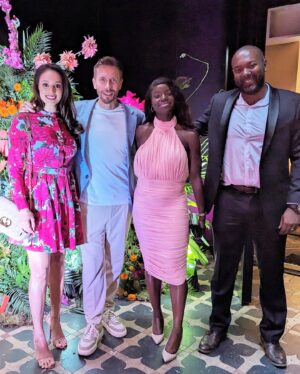 Seema Jaswal Instagram - #outout with @itvfootball with my own take on the red dress emoji 💃🏽 

Reunited for the Womens Football World Cup and I can’t wait! 

On your TV this morning at 10:30am
France 🇫🇷 v Jamaica 🇯🇲 

See you there 💛

@fifawomensworldcup #throwback #whatiwore #myoutfit #itvfootball #summerparty #wornbysj💫