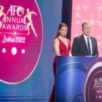 Seema Jaswal Instagram - Last week I returned to Qatar to host the Asian Football Confederation Awards at the Al Mayassa Theatre in Doha. It was an absolute honour to host the @theafchub awards alongside John Dykes as we celebrated some true icons in the game we all love. Congrats to both Australia’s @samanthakerr20 and Saudi Arabia’s @29salem who picked up Player of the Year Awards. With the Asian Cup kicking off in January 2024 I’m sure we will be celebrating even more Asian stars shining this time next year. It was also extra special for me as the last time I was in Doha I was 8 months pregnant whilst presenting for @itvfootball at the @fifaworldcup This time I returned to Qatar with my daughter now 8 months old! My little Bubba got to see Mummy at work but also got to enjoy some sun, sand and sea which she loved. 🥰 Great to work with @johnmdykes one of the very best in the business, a true gentleman and a presenter I have learned so much from. Special mention to the team behind the scenes, you were all brilliant and made my job so much easier. Thank you. Finally, thanks to the AFC team for having me.💛 #afcawards2022 #asianfootball #qatar #afccup #asiancup2023 #picoemea #tbt #wornbysj💫 #malabargoldanddiamonds #seemajaswal #btsedits #videoedits #mypics #throwbackthursday