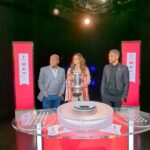 Seema Jaswal Instagram - 80 teams, 40 ties, all roads lead to Wembley! I’m delighted to be hosting the @emiratesfacup draws once again on @itv this season. For the first round draw I had the pleasure of having @paulparkerofficial and @jobimcanuff with me. Thanks for joining us and 🤞🏽 you got the draw that you wanted! Sharing a few #btsedits see you at the next one 💛