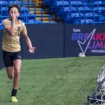 Seema Jaswal Instagram - AD Thrilled to have joined @suresportuk on site at @chelseafc last week to see its #BreakingLimitsProgramme in action. The programme works with NGOs and grassroots initiatives around the world helping disadvantaged young people to break down the barriers holding them back from moving however they want. Sure recognises the power of movement and how important it is that everyone has the ability to move however and whenever they want. It’s part of the reason why I’ve been an ongoing Sure partner, as a sports fan, supporter and now parent, I want to make sure my little girl has every opportunity to partake in movement and sport however she chooses. Sport can teach us so much more than we realise and that transcends to so many other parts of our lives. It’s such a powerful tool for social change and it was an honour see programmes like this one in action. And bonus, I got to catch up with my friend @enialuko and I got some tips from the coaches from @chelseafc for my Sure #BringTheHeat challenge!