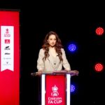 Seema Jaswal Instagram - 80 teams, 40 ties, all roads lead to Wembley! I’m delighted to be hosting the @emiratesfacup draws once again on @itv this season. For the first round draw I had the pleasure of having @paulparkerofficial and @jobimcanuff with me. Thanks for joining us and 🤞🏽 you got the draw that you wanted! Sharing a few #btsedits see you at the next one 💛